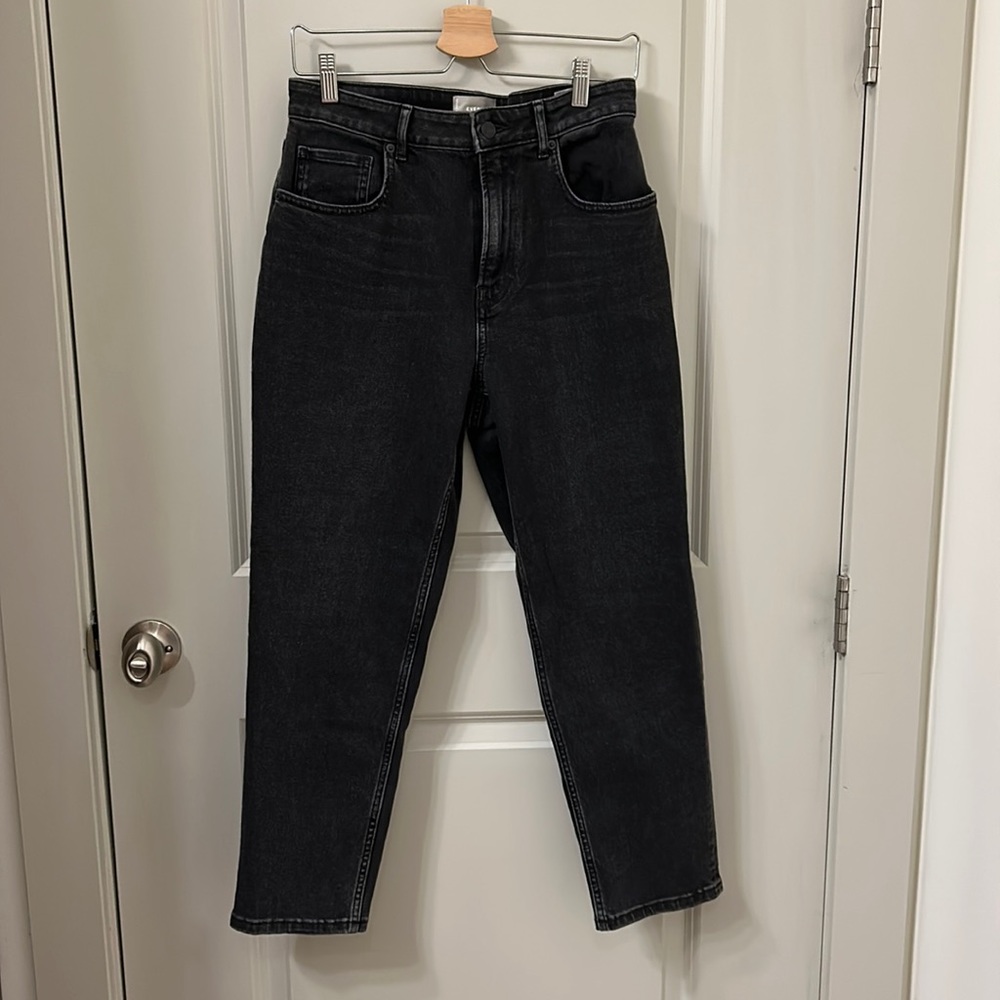 Everlane Black Curvy Cheeky Jean